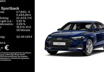 Audi A3 9.359 km 27.890 &euro; Bad Nauheim 61231
