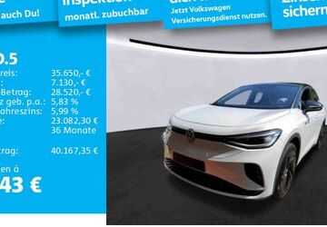 VW ID.5 45.186 km 34.980 &euro; Frankfurt am Main 60326