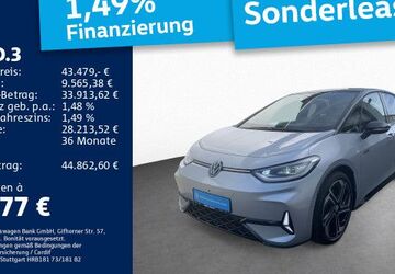 VW ID.3 9.550 km 42.979 &euro; Offenbach am Main 63071