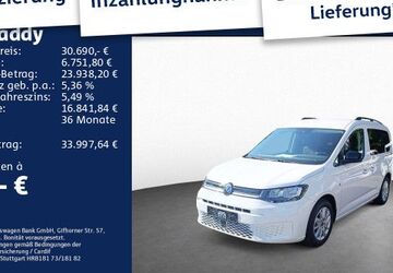 VW Caddy 10.800 km 30.690 &euro; Offenbach 63069